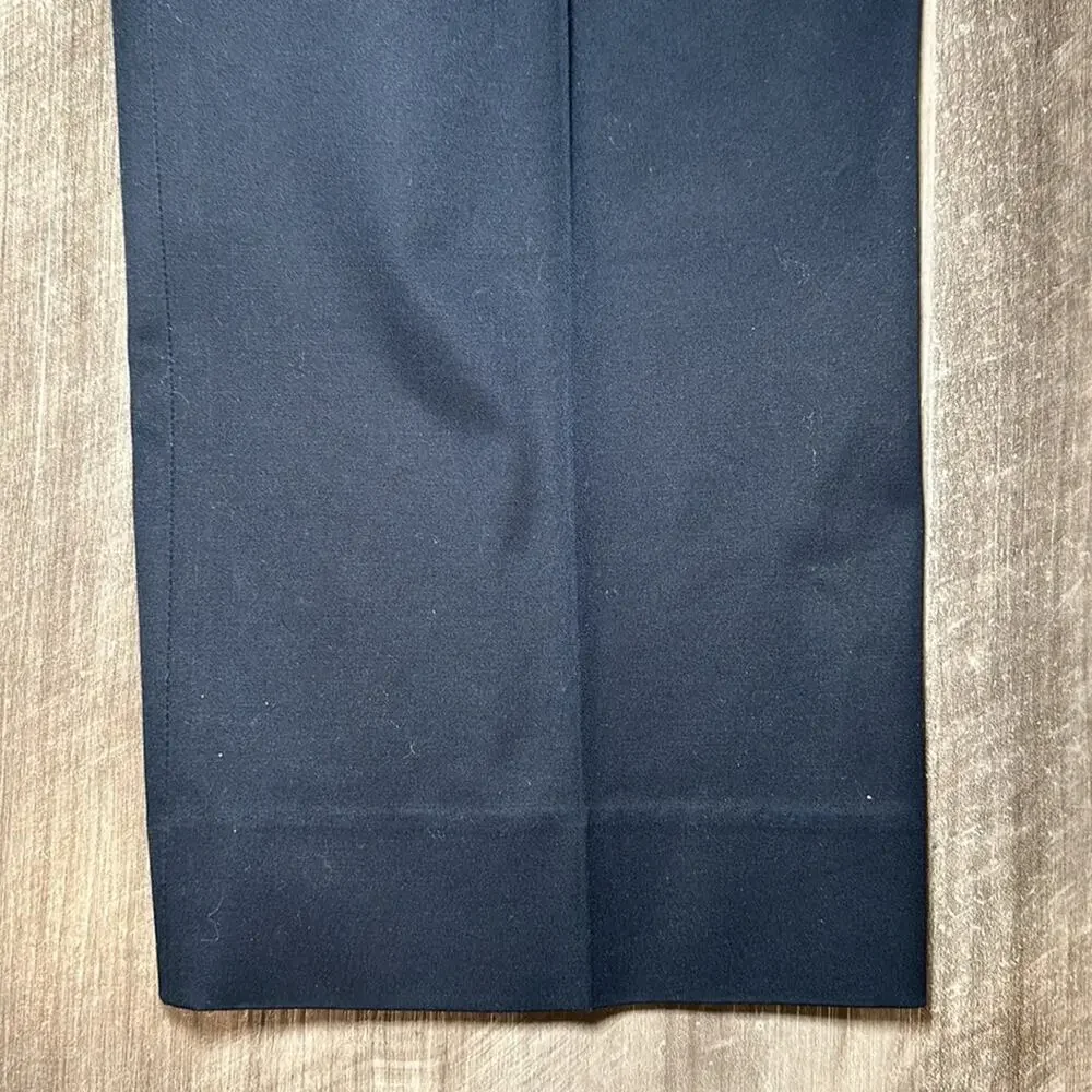 Faconnable Split Hem Crop Slacks - 16